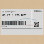 2X Genuine Bmw 65776925062 - Gasket. Fixed Price $102.63.