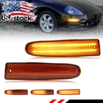 Dynamic Amber Led Front Parking Turn Signal Lights For 00-02 Mitsubishi Eclipse. Fixed Price $47.99.