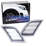 Euro Clear Lens White Led Side Marker Lights For 08-11 Mercedes W204 C300 C350. Fixed Price $39.09.