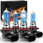 Chusyyray Combo 9005 9006 White 5000K Halogen Headlight Kit Bulbs High Low Beam. Fixed Price $19.99.