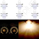 6PCS Warm White B8.4D Dash Car Instrument Panel Cluster Light Halogen Bulb. Fixed Price $8.31.