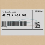 Genuine Bmw 65776925062 - Gasket. Fixed Price $61.70.