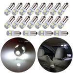 20PCS T11 BA9S 5-5050-SMD Led White Light Bulb Car 12V Lamp T4W 3886X H6W 363 53. Fixed Price $10.59.