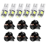 Cciyu Pack White PC168 T10 Led Cluster Gauge Dash Light Bulb W/twist Black. Fixed Price $12.99.