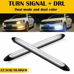 2X Led 10" Drl Daytime Running Light Amber White Dynamic Lamp Fit Nissan Altima. Fixed Price $16.99.