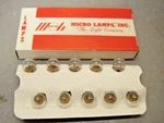 Micro Lamp 53 Bulb 12V Miniature X10 Gauge Cluster Instrument T3-1/4 BA9S. Fixed Price $14.11.