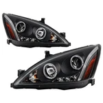 For Honda Accord 03-07 Headlights Signature Series Driver & Passenger Side Black. Fixed Price $233.94.