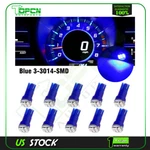 10X 3014 3SMD Led Blue Instrument Panel Gauge Light T5 70 73 74 Wedge Bulbs. Fixed Price $8.99.