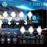 Ironwalls 6-SIDES Led Headlight Kit Fog Bulbs White Ford F-150 1992-2023. Fixed Price $26.99.