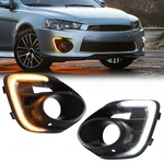 Fits For 2016 2017 2018 Mitsubishi Lancer Led Daytime Running Lamp Fog Light Drl. Fixed Price $73.08.