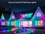Smart Permanent Outdoor 111FT 72LED/38LED 54FT/36 52F Multicolor Lights IP67. Fixed Price $119.99.