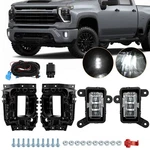 For 2024-2025 Chevy Silverado 2500HD 3500HD Led Fog Lights Bumper Lamps W/switch. Fixed Price $323.50.