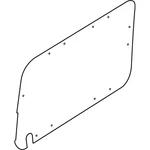 New Genuine Ford Moulding Oe CK4Z-6142410-N. Fixed Price $111.51.