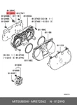 Genuine Oe Light Bulb MR572562 For Mitsubishi MR57-2562. Fixed Price $9.12.