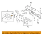 Hyundai Oem 09-14 Genesis Dash Instrument Panel-light Bulb 943693M000. Fixed Price $5.90.
