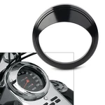 5" Speedometer Gauge Bezel Covers Trim Ring Visor For Harley Road Glide Black. Fixed Price $24.47.