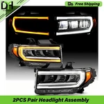 2PCS/PAIR For 2020-2023 Gmc Acadia Sle Slt Denali Full Led Headlights W/ Drl. Fixed Price $260.99.