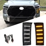 Pair Led Daytime Running Light For 22-25 Toyota Tundra Fog Lamp Turn Signal Drl. Fixed Price $45.00.