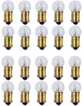 20PCS 57 Miniature Light Bulb Gauge Cluster Instrument Panel 12V G-4.5 BA9S Lot. Fixed Price $13.98.