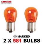 For Nissan Navara Pick Up Amber Rear Indicator Bulbs Tail Pair. Fixed Price $8.06.