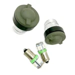 Military Green Dash Bulbs & Lens Complete Kit Fits Humvee M998 M-series. Fixed Price $39.95.