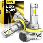 Auxito H11 H8 Led Headlight Kit High Low Beam Bulb Super Bright 6500K White M3S. Fixed Price $92.95.