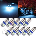 10PCS Set Ice Blue BA9S 53 57 3886X 5050 Led Instrument Cluster Panel Light Bulb. Fixed Price $8.89.