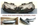 New Hyundai Kona Iron Man Headlights And Drl Pair 2018-2020 Full Led Genuine. Fixed Price $1650.00.