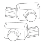 Genuine Oem Set Of 2 Front Parking Aid Sensors For Lexus Toyota. Fixed Price $426.95.