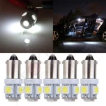 5PCS Ultra White T11 BA9S-5SMD H6W 1985 1445 Led Interior Dome Light Bulb Lamps. Fixed Price $8.99.