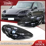 Pair Headlights For 2011-2014 Porsche Cayenne 958 Led Front Lamps Assembly. Fixed Price $872.98.