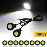 10X 9W White Led Eye Daytime Running Tail Stop Backup Lights Bulb Motor Us Stock. Fixed Price $13.29.