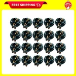 20 Pcs Light Bulb Twist Lock Socket W5W T10 168 194 Wedge Instrument Panel Da. Fixed Price $41.99.
