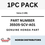 Honda Oem Valve (1.2W) Part# 35505-SCV-A01 No Risk Distributor. Fixed Price $9.50.