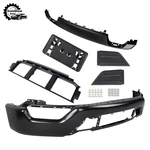 Black Steel Front Bumper Face Bar W/o Sensor Hole 6PCS Ford F-150 2021-2023. Fixed Price $359.34.