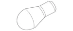 Genuine Volkswagen Run Lamp Bulb N-017-732-8. Fixed Price $12.10.