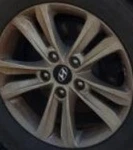 2013 Sonata Oe Wheel 16X6-1/2 10 Spoke W/tpms Hyundai. Fixed Price $181.26.