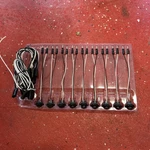 Recon 264227AMBK Smoke 9 Led Air Dam Running Lights. Fixed Price $200.00.