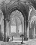 Somerset, Gothic Wells Cathedral Chapel 1838 Architecture Art Print Engraving. Fixed Price $9.99.