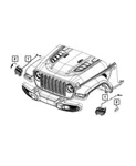 Genuine Mopar 2018-2025 Jeep Wrangler Park And Turn Signal Lamp Right 68293126AH. Fixed Price $92.67.