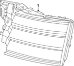 Genuine Nissan Fog Lamp Assembly 26125-7LF0A. Fixed Price $388.79.