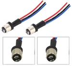 Pigtail Wire Male Socket 1157 S25 Two Harness Cable Rear Turn Signal Retrofit Oe. Fixed Price $12.59.
