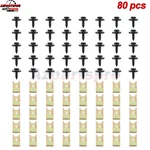 80PCS Nut Hex Screw Speed Fastener Undertray Sheet Metal Clip Fixing For Bmw. Fixed Price $11.77.