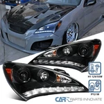 Black Fits 2010-2012 Hyundai Genesis 2DR Coupe Led Strip Projector Headlights. Fixed Price $283.95.
