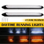 2PCS 11" Led Dynamic Drl Headlight Daytime Running Signal Turn 6000K/3000K. Fixed Price $16.24.
