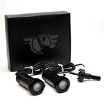 2PC Led Door Puddle Light Retrofit Kit Ghost Shadow For Harley Willie Cycles. Fixed Price $41.95.