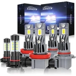 Led Headlight Hi Lo Fog Bulbs For 2007 2008 2009-2013 Gmc Sierra 1500 2500. Fixed Price $65.99.