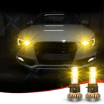For Audi A4 Q5 Bright Golden Yellow 3000K Led Bulbs Daytime Running Lights Drl. Fixed Price $12.99.