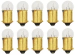 10X 53 Light Bulb Miniature Gauge Cluster Instrument Panel 12V T3-1/4 BA9S Lot. Fixed Price $13.98.