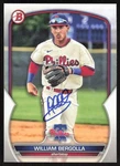 2023 Bowman Prospects William Bergolla Auto Philadelphia Phillies #BP-67 Card. Fixed Price $9.99.